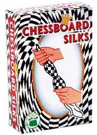 SOLOMAGIA Chessboard Silks 12 in. - Magie mit Tuch - Zaubertricks und Props