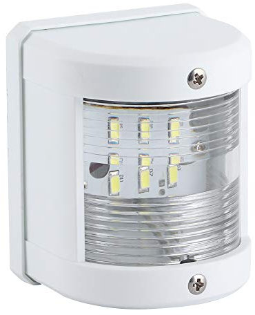 Akozon Navigation Ankerlicht LED 3W IP66 135 ° 135 Grad Signal Mast Lampe für Yachten Fischerboote 12V/24V