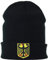 EXPRESS-STICKEREI Lustige Strickmütze - Warme Wintermütze mit Motiv Deutschland Wappen - Biker Beanie für Damen und Herren - Unisex Wollmütze Seemannsmütze - Beanie Haube mit Deutschland Flagge