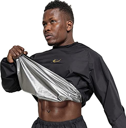 Negash Trajes de sudor para hombre, antidesgarros, para hombre, ligeros, impermeables, para boxeo, ejercicio, ejercicio físico