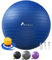 ROMIX Gymnastikball, 65cm Anti-Burst Sitzball mit Luft-Pumpe für Balance und Stabilität, Einfach Aufblasbarer Pilates Ball für Yoga Übung, Fitnessball für Physiotherapie Schwangerschaft - Blau
