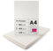 Netuno 100 Blatt Bastel-Pappe Creme-Weiß DIN A4 210x 297 mm 1,00 mm 430g Holzpappe zum Basteln Bierdeckel Bierfilze selbst gestalten Finnpappe basteln Buchbinderpappe Fotoalben Passepartouts