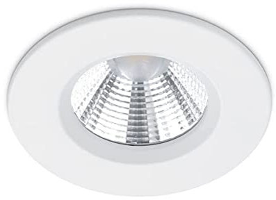 Trio Leuchten LED Bad Einbauleuchte Zenia 680710131, Metall Weiß matt, inklusiv 5.5 Watt LED