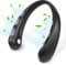 LYMYBETY Portable Neck Fan, Rechargeable Hanging Bladeless Hands Free Fan with 3 Speeds, 3000 mAh Battery Operated Wearable Personal for Men Women Kids Home Office Travel Outdoor (Black)