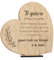 CONTRAXT Tarjetas Felicitacion San Valentin madera. Regalos aniversario pareja cartas amor para mi novio novia tortolitos postal san valentin tarjeta hombre mujer (Parejas), Español