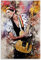 LBMED Leinwand Malerei Bild Keith Richards Leinwand-Kunstposter für Veranda-Dekor Poster Wandkunst Bilder Und Drucke 19.7x27.6(50x70cm) Kein Rahmen