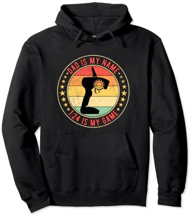 Slotcar Rennen RC Auto Drag Rennen Dad 1:24 Is My Game Pullover Hoodie