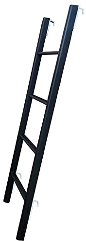 Etagenbett Leiter Hochleistungs -Etagenleiter für Hohe Betten, Home RV Loft Schlafsaal Metal Stiefleiter für Wohnwagen, Tragbare Zwillingskletterleiter Verstellbar (Size : 140cm)