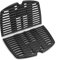 7645 Parrilla de hierro fundido para Weber Q200, Q220, Q2000, Q2200 Series, 27,3 x 38,9 cm, piezas de repuesto para parrilla Weber Grill Set con piezas de repuesto (7645-2 paquetes)
