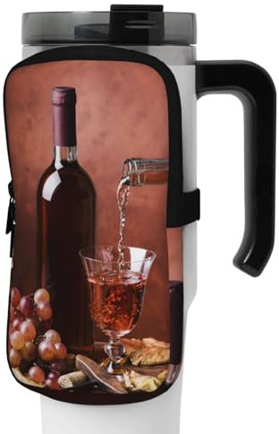 Jadery Sac de transport pour bouteille d'eau de restaurant, porte-bouteille, accessoires de bouteille d'eau de sport pour homme et femme pour randonnée, voyage, camping, Noir , M, Organiseur de sac