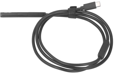 USB-C-Endoskopkamera mit Licht, IP67, Wasserdichte Inspektionskamera, 1920P, Doppelobjektiv mit Halbstarrem Kabel für Mobiltelefone (1M)