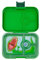 yumbox Panino Leakproof Sandwich Friendly Bento Lunch Box Container for Kids (Jurassic Green (Dino Tray))