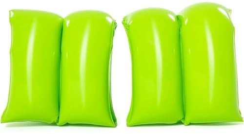 NARAMAKI Reposabrazos hinchables 20 x 20 cm 3-6 A – Accesorios para playa y piscina (verde)