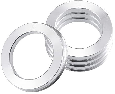 Zentrierringe 4 stücke 74,1mm Zu ID 57,1mm 60,1mm 63,4mm 68,1mm Aluminium Auto Reifen Zentrierung Hub Centric Ringe Rad Bohrung Center Spacer Radnaben Zentrierringe(52.1mm)