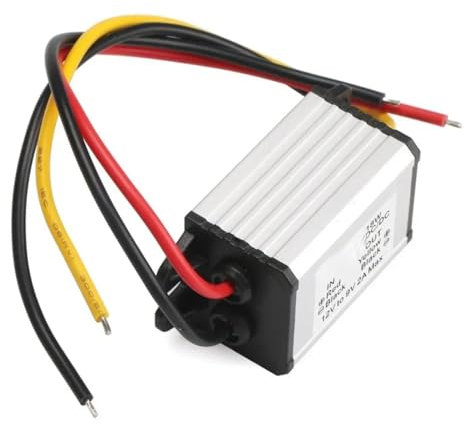 MJINA Convertidor de Potencia Buck de 12V, 24V a 9V, 2A, 18W, CC/CC, Reductor de Voltaje, Fuente de alimentación, regulador de Voltaje, Transformador for Coche