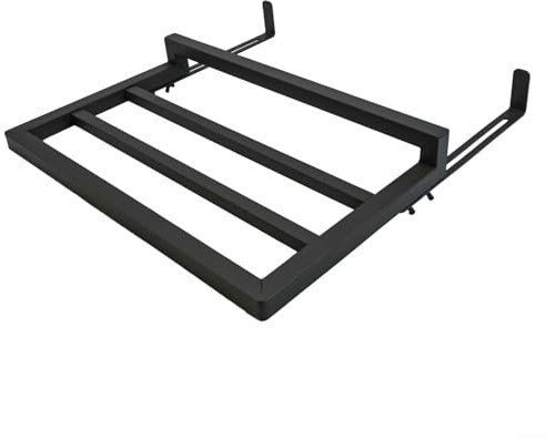 Radiateur Porte-serviettes, chauffage central, porte-serviettes, porte-serviettes à suspendre 40 cm, support de rangement (noir)