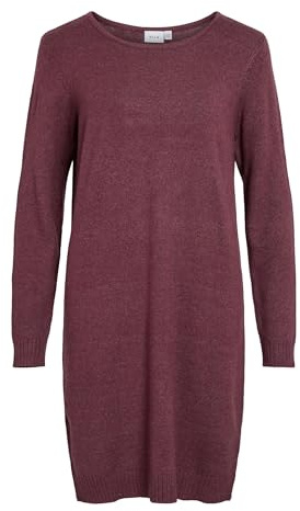 Vila Female Strickkleid Langärmeliges