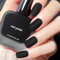 Black Nail Polish, Fast Drying Nail Polishs, Matte Top Coat Varnish, Black Nail Varnish, Manicurist Nail Polish, No UV Lamp Needed, Long-Lasting Chip-Resistant Finish