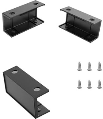 Adjustable Laptop Stand For Desk Space Saving Under Desk Notebook Holder Mount For Keyboards And Routers