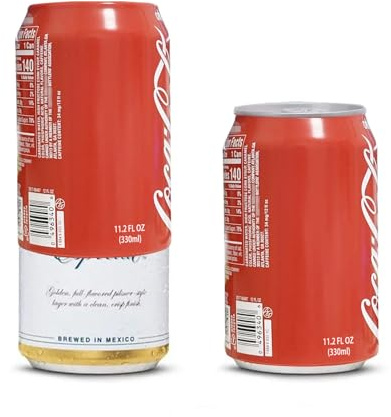 Funda de silicona para latas de cerveza, funda de lata de cola, funda de aislamiento térmico para latas de cerveza, funda para latas de cerveza, adecuada para partidos de fútbol, playa, excursiones y