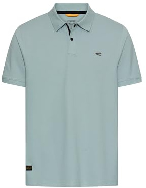 camel active Herren Poloshirt mit Druckknöpfen