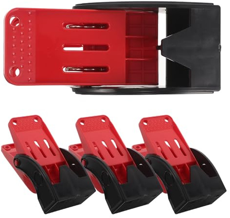 Alipis Car Floor Mat Cleaning Clamps 4Pcs Compact Spring Clips for Hanging and Fixing Carpets in Auto Detailing Environments