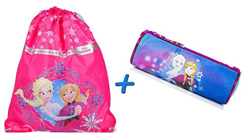 Die Eiskönigin Frozen Schulstarter-Set (Turnbeutel + Federmappe)