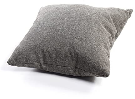 Gutekissen® Palettenkissen Gesteppte Kissen mit Knöpfen, Palettenauflagen Sitzkissen Rückenlehne Gesteppt PFG (Deko Kissen 50x50, Grau)