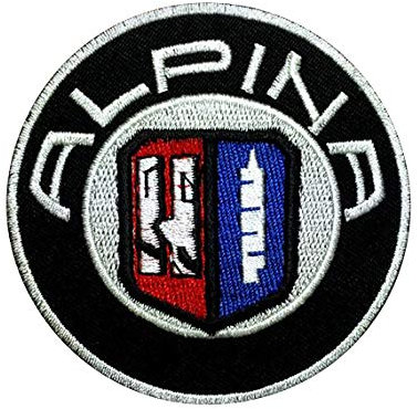 SigitasTrading Alpina Racing Suit Motorsport Aufnäher Besticktes Patch zum Aufbügeln Applique