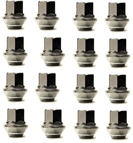 UKB4C Set of 16 Replacement Wheel Nuts M12 x 1.5 With Washer Alloy Wheels Only