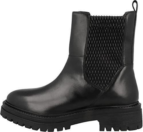 Geox Damen D Iridea Stiefeletten, Schwarz, 35 EU