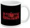 Taza de café de cerámica con logotipo de Batman, tazas de regalo novedosas para café, té y bebidas calientes, 325 ml, color blanco