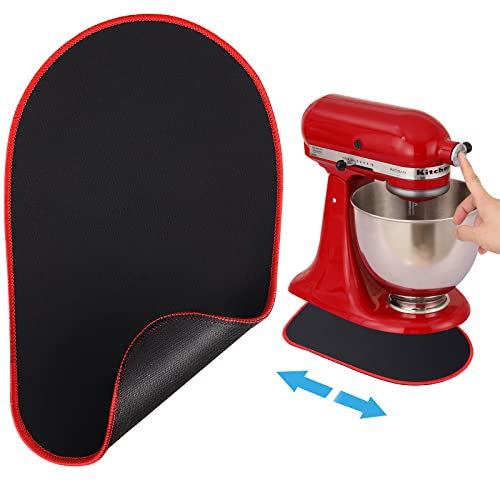 Mixer Schiebematte für KitchenAid Standmixer, Gdrtwwh Mixer Mover Mat Küchengeräte Matten kompatibel mit KitchenAid 4,5–5 Qt Neigungskopf-Standmixer, KitchenAid Artisan Kippkopf-Mixer