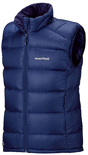 Mont-Bel Alpine Light Don Vest, Chaleco Hombre, Indigo, S