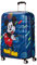 American Tourister Wavebreaker Disney - Spinner M, Kindergepäck, 67 cm, 64 L, Mehrfarbig (Mickey Future Pop)