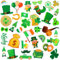 AUGSUN 36 St. Patrick's Day Aufnäher zum Aufbügeln, bestickt, Reparatur, irisches Kleeblatt, Glückskleeblatt, DIY Handwerk für Kleidung, Jacken, Jeans, Hosen, Kleid, Rucksack, Hut, Dekorationen,