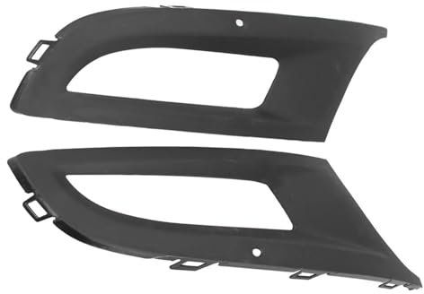 ZIXMJ [Replacement] 1 Paar Front Stoßstange Nebel Lampe Kühlergrill Abdeckung for VW for Polo 6R MK5 2009 2010 2011 2012 2013 2014 2015 6R0853665D 6R0853666D