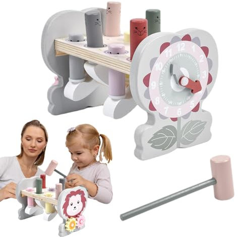 zwxqe Brettspiel | Tragbares Kit | Outdoor-Spielset „“, „“-Spiel, Aktivitätswürfelzentrum für und Mädchen im Alter von 1–3 Jahren