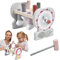 zwxqe Brettspiel | Tragbares Kit | Outdoor-Spielset „“, „“-Spiel, Aktivitätswürfelzentrum für und Mädchen im Alter von 1–3 Jahren