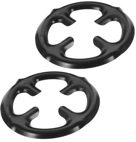 COLLBATH 2pcs Multifunctional Enamel Pot Rack Gas Stove Rack Stove Top Pot Holder for Home Kitchen