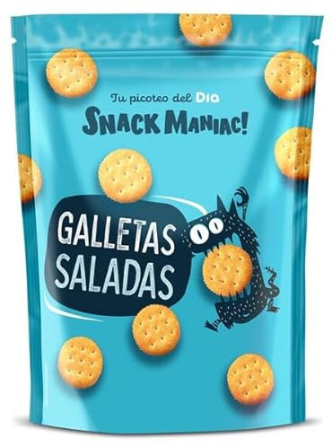 Galletas saladas Snack Maniac de Dia bolsa 200 g