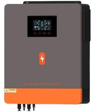 Onduleur Solaire Hybride Onduleur Hybride Sur Grille, 4,2 Kw, 6,2 Kw, 10,2 Kw, DC 48V, 230V AC, 120a, 160a, MPPT, Contrôleur Solaire, Onde Sinusoïdale Pure, Panneau Max PV 500V(6.2KW 48V No WIFI)