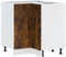 vidaXL Küchen-Eckunterschrank Kalmar Räuchereiche Holzwerkstoff, Eckunterschrank, Küchenschrank, Küchen-Eckunterschrank, Eckunterschrank für Küche