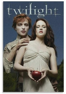URAUIH Filmposter The Twilight Saga, Schlafzimmer, Wohnzimmer, Wandkunst-Deco-Poster, 30 x 45 cm, ungerahmter Stil