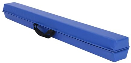 Balance Beam für Kinder Faltbare Gymnastik Bodenbalken Gleichgewichtsbrett mit Rutschfestem Bezug Und Leichter Konstruktion für Bewegungsförderung