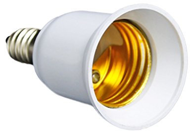 Kcopo Ampoule LED E14-E27 - Culot à vis - Adaptateur convertisseur - Bouche - Phare