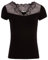 Morgan Femme Tshirt 191-dclary.n, Noir, M EU