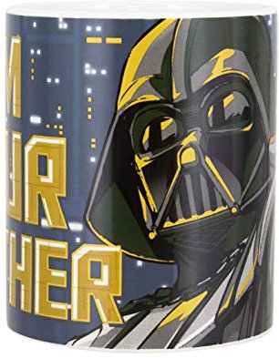 Paladone PP5059SW - Tazza in ceramica Darth Vader con licenza ufficiale Disney Star Wars Merchandise