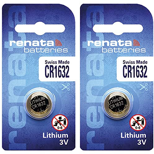 Renata CR1632 137mAh 3V Knopfzelle - 2 Stück