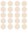 EXCEART Wecker 20pcs Zahnrad Scheibe Holz DIY Holzscheiben zum Aufhängen an der Wand passend für industriellen Stil Heimdekoration Geschenk 10cm Hochzeitsdeko